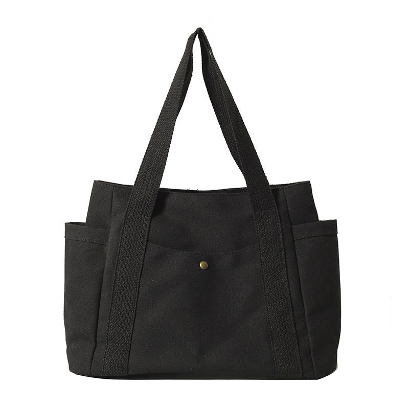 WoMulti-Pocket Casual Utility Tote Bag Bowlift