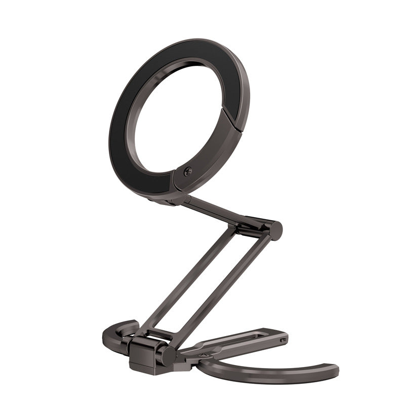 Unisex Foldable Smartphone Stand with Ring Light Bowlift