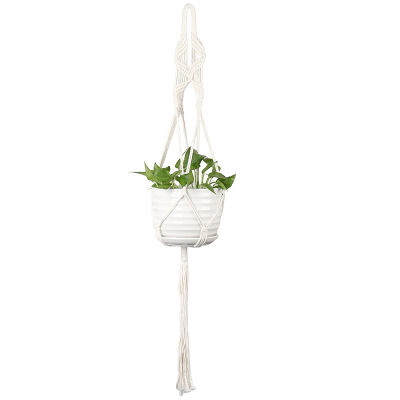 Plant-hanging macrame shelf Bowlift