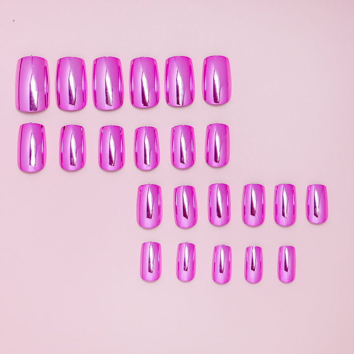 Premium Glossy Artificial Nail Tips Bowlift