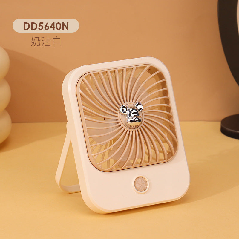 Women Portable Mini Fan in Playful Design Bowlift