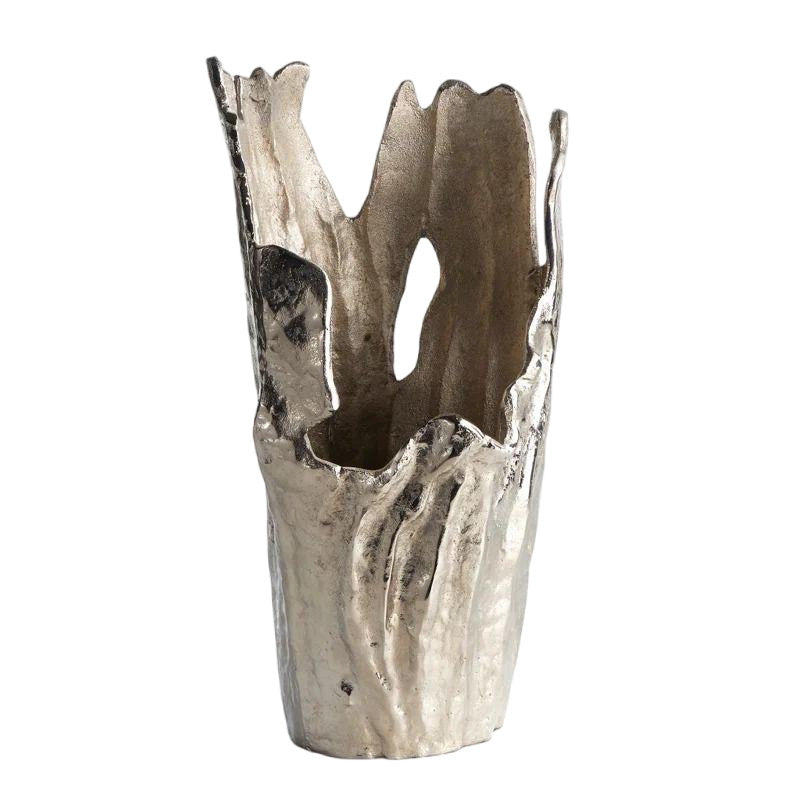 Sculptural Decorative Candle Holder Set