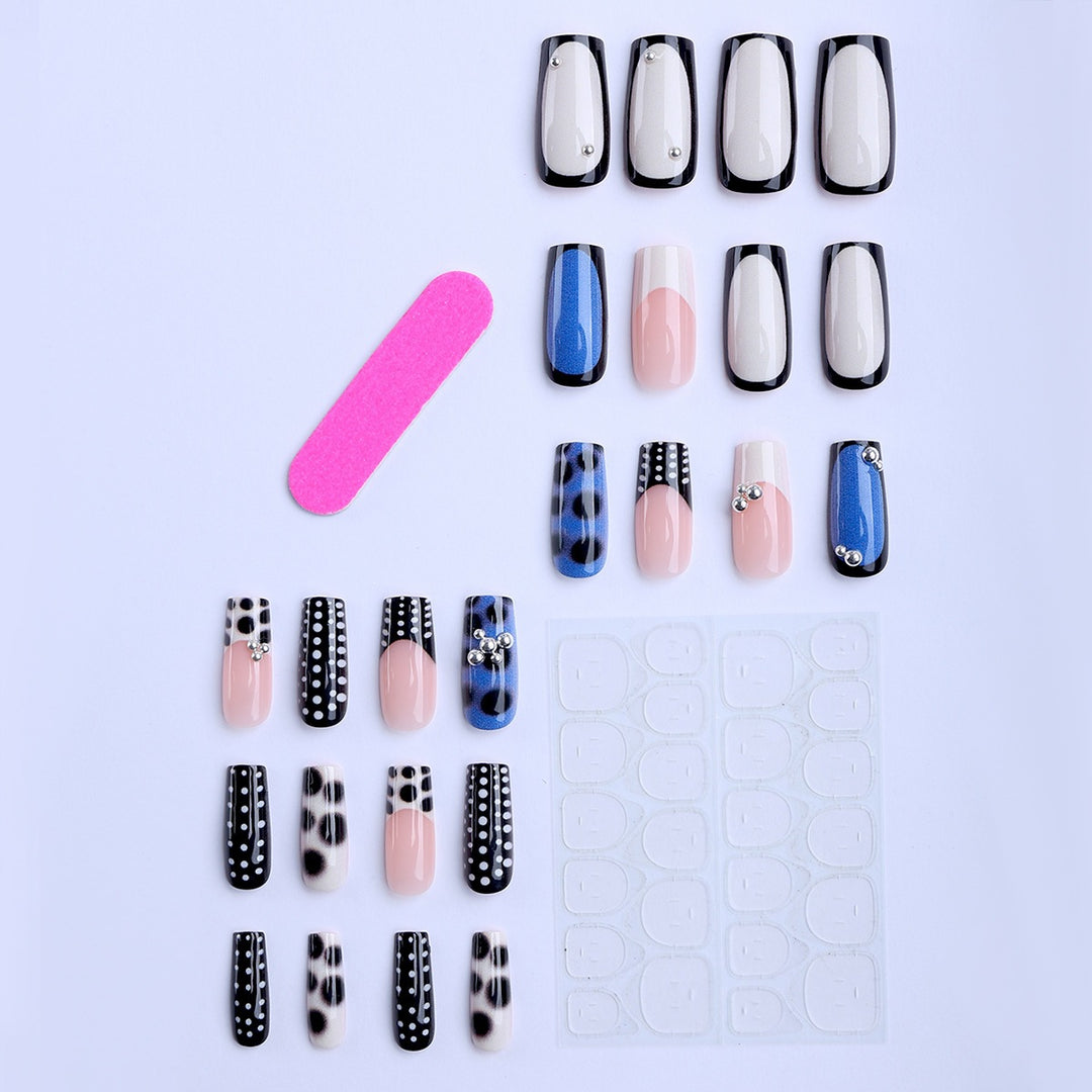 Creative Nail Set with 3D Decoration Bowlift