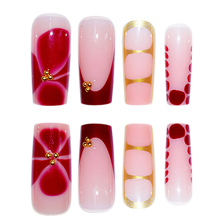 Elegant Artistic Nail Design Bowlift