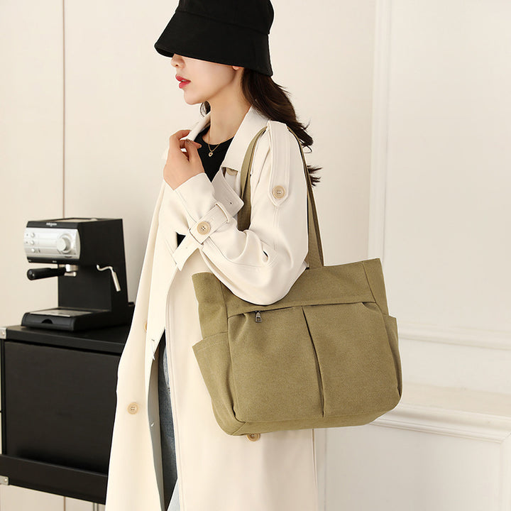 Multi-Pocket Tote Bag Bowlift