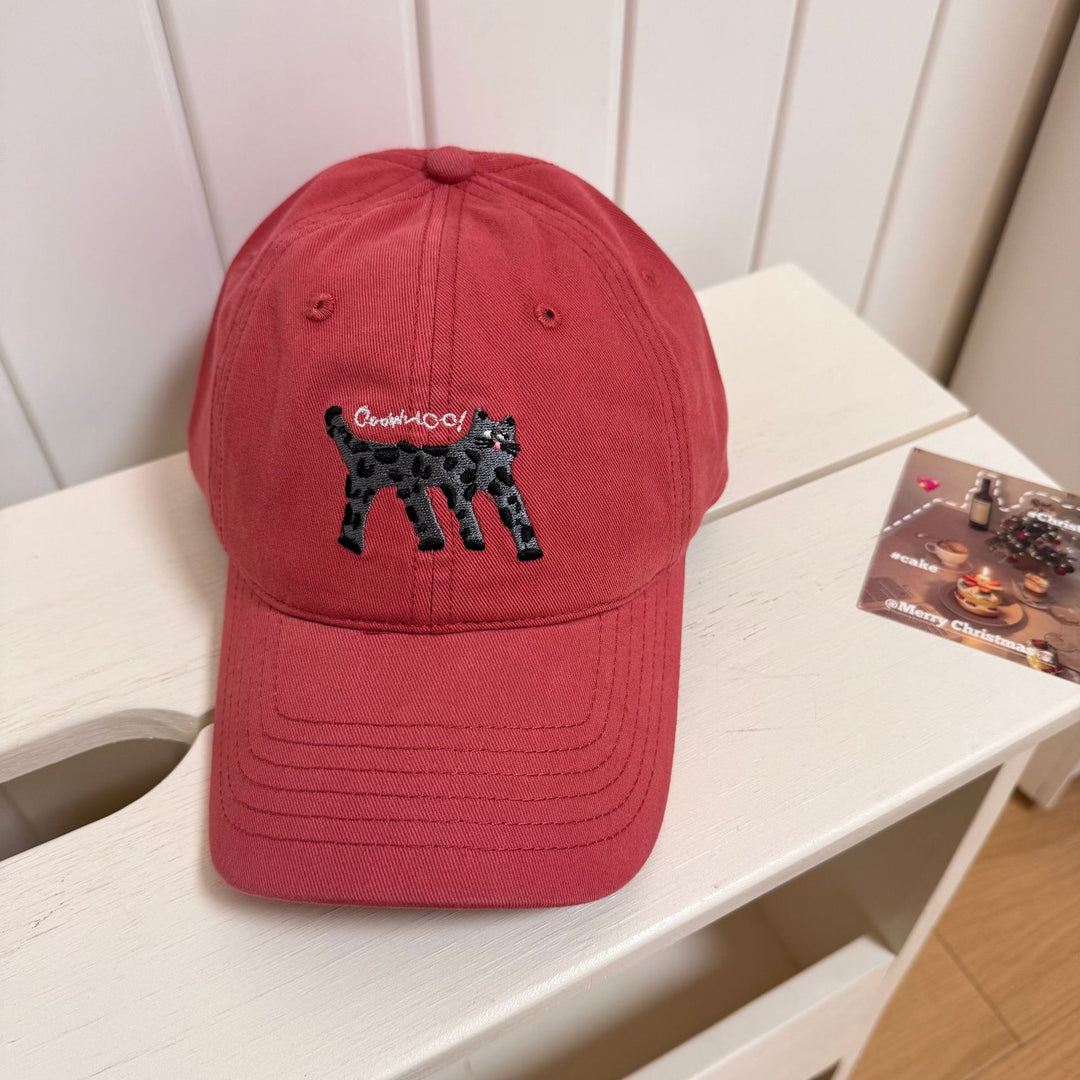 Women's Cute Graphic Embroidered Baseball Cap Bowlift