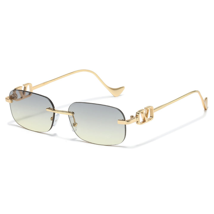 Chic Vintage-Inspired Rectangle Sunglasses Bowlift