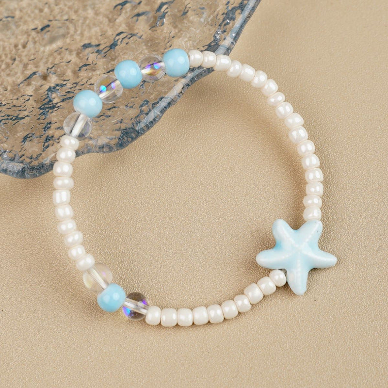 Heart-Shaped Beaded Bracelet Bowlift