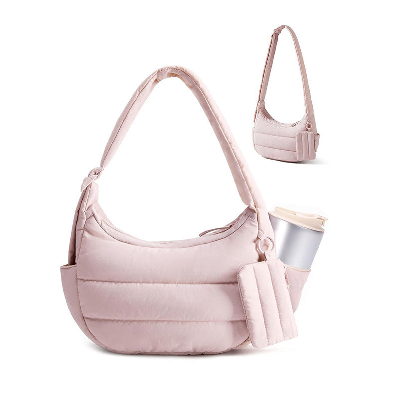 Fashionable shoulder bag with insulated interior compartment Bowlift