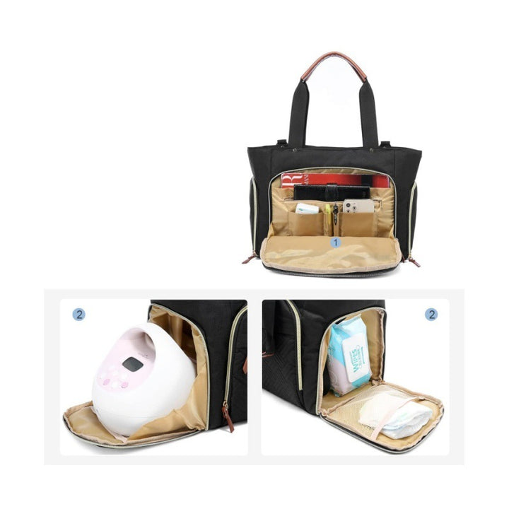 Multifunctional Travel Bag with Insulated Compartments Bowlift