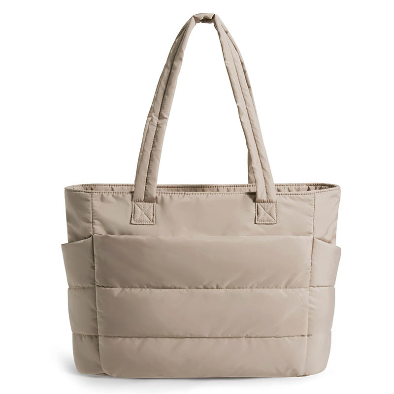Padded shopping bag with multiple compartments Bowlift