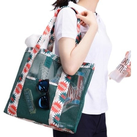 men’s Mesh Beach Tote Bowlift