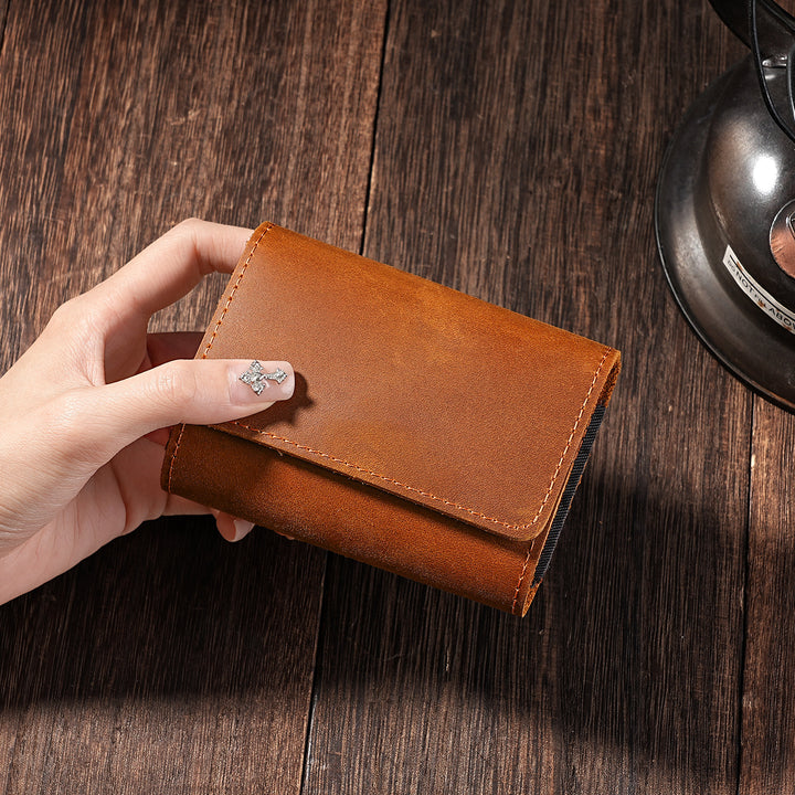 Classic Leather Compartment Wallet