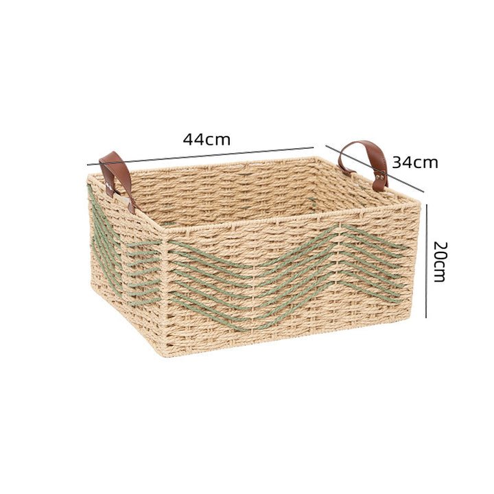 Handmade storage basket made of natural fibers Bowlift
