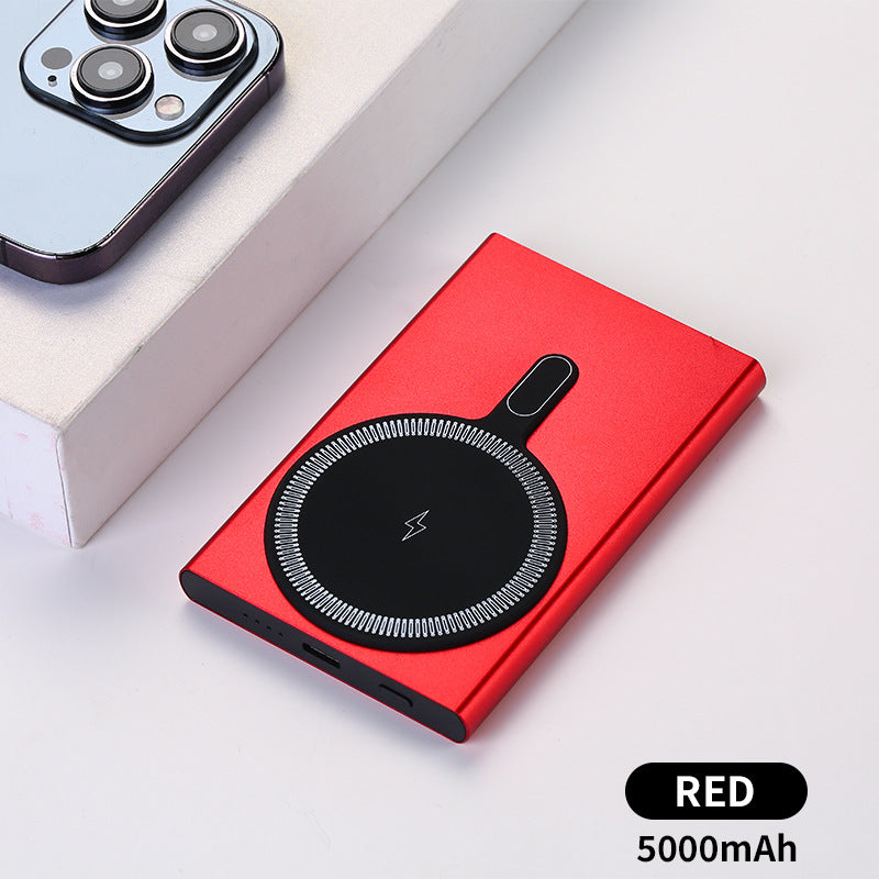 Portable Magnetic Power Bank with Fast Inductive Charger Bowlift