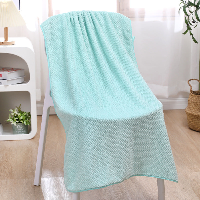 Waffle Weave Lightweight Absorbent Bath Towel Bowlift