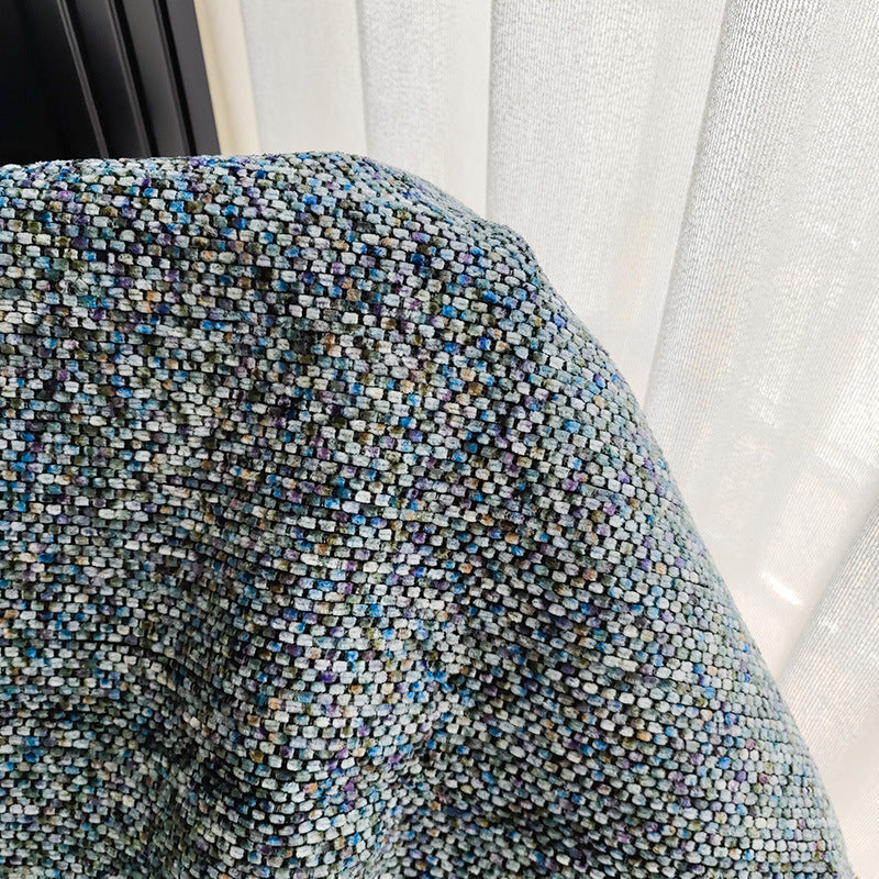 Textured Handwoven Throw Blanket