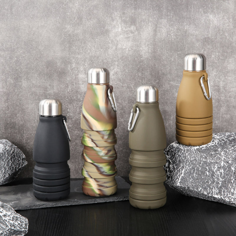 Women collapsible silicone water bottle Bowlift
