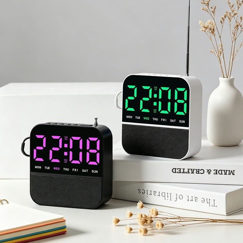 Digital clock radio with temperature display Bowlift