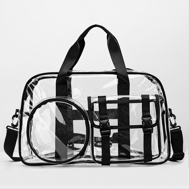 Stylish Transparent Gym Duffle Bag