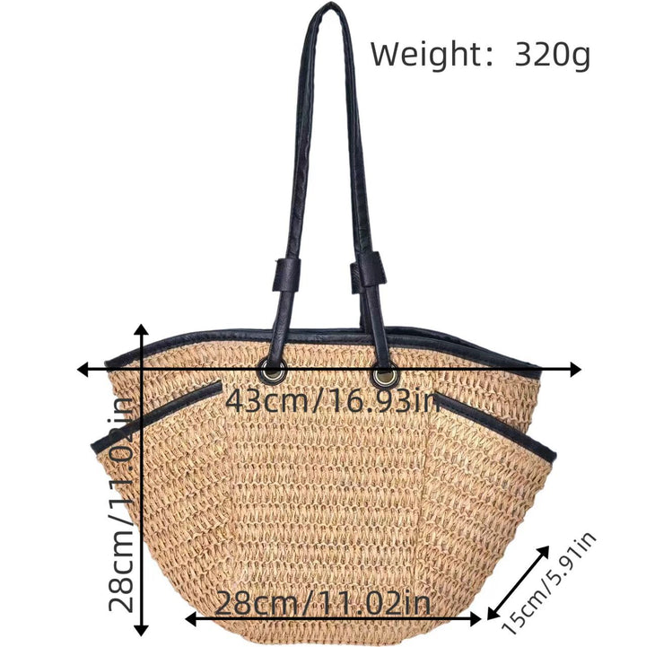 Leisure beach bag with side pockets Bowlift