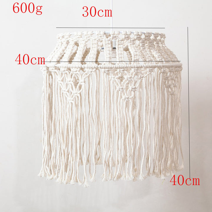 Macramé Hanging Light Shade Bowlift