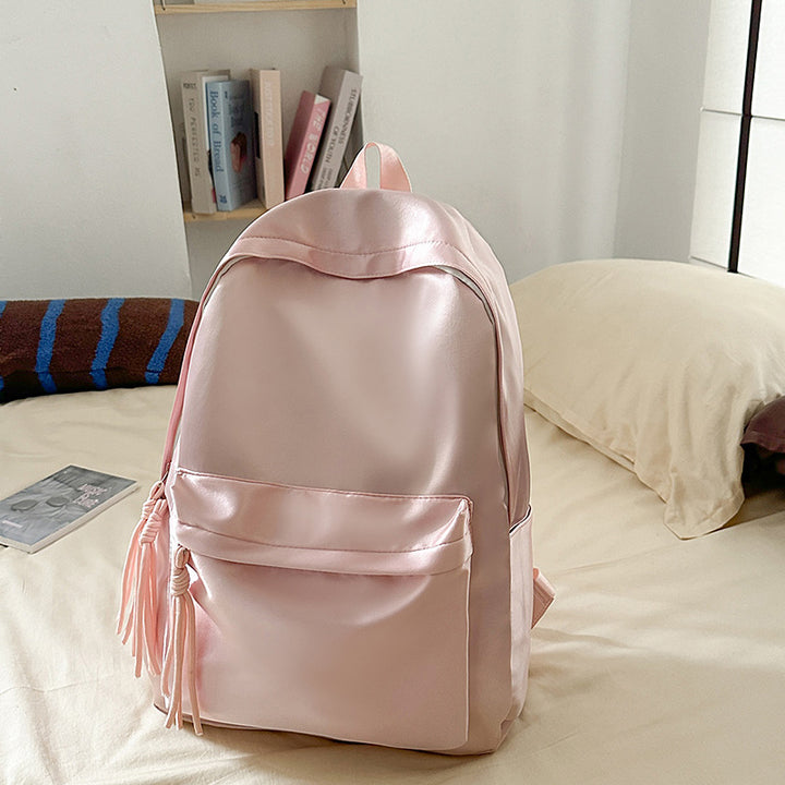 Fashion Backpack with Elegant Fringes and Modern Design Bowlift