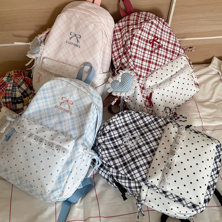 Cute Decorative Printed Backpack Bowlift