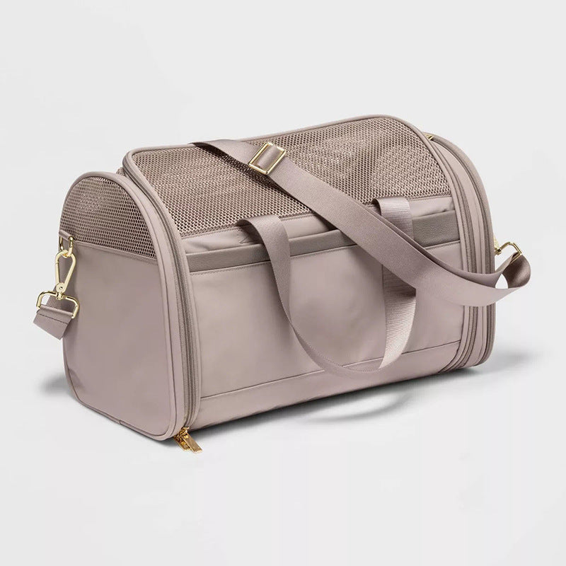 Versatile Gym Duffle Bag with Mesh Ventilation Bowlift