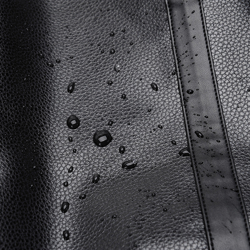 Premium Leather Travel Duffle Bowlift