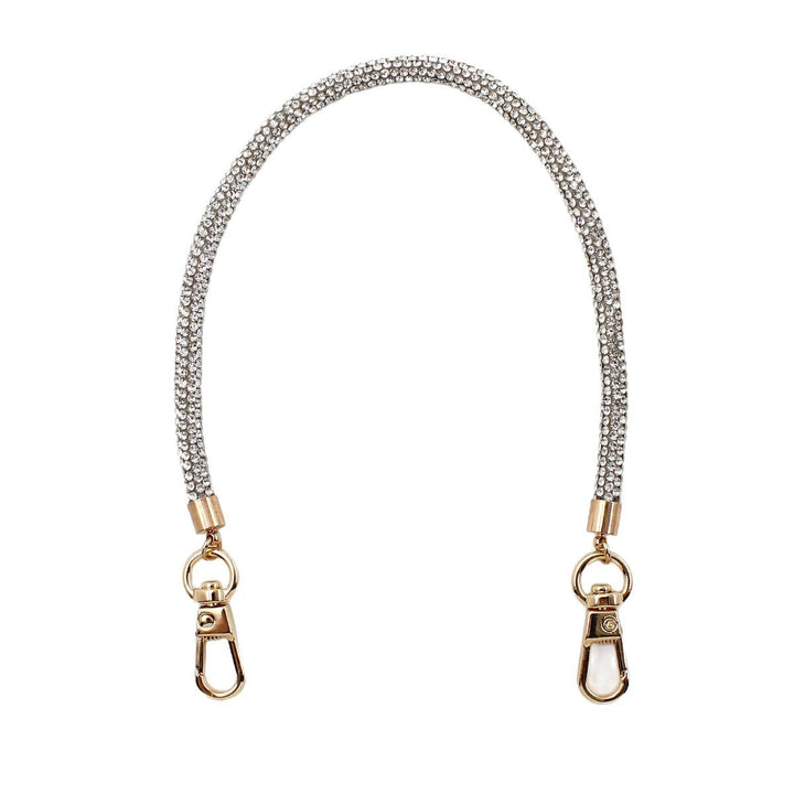 Stylish Crystal-Embellished Handbag Strap Bowlift