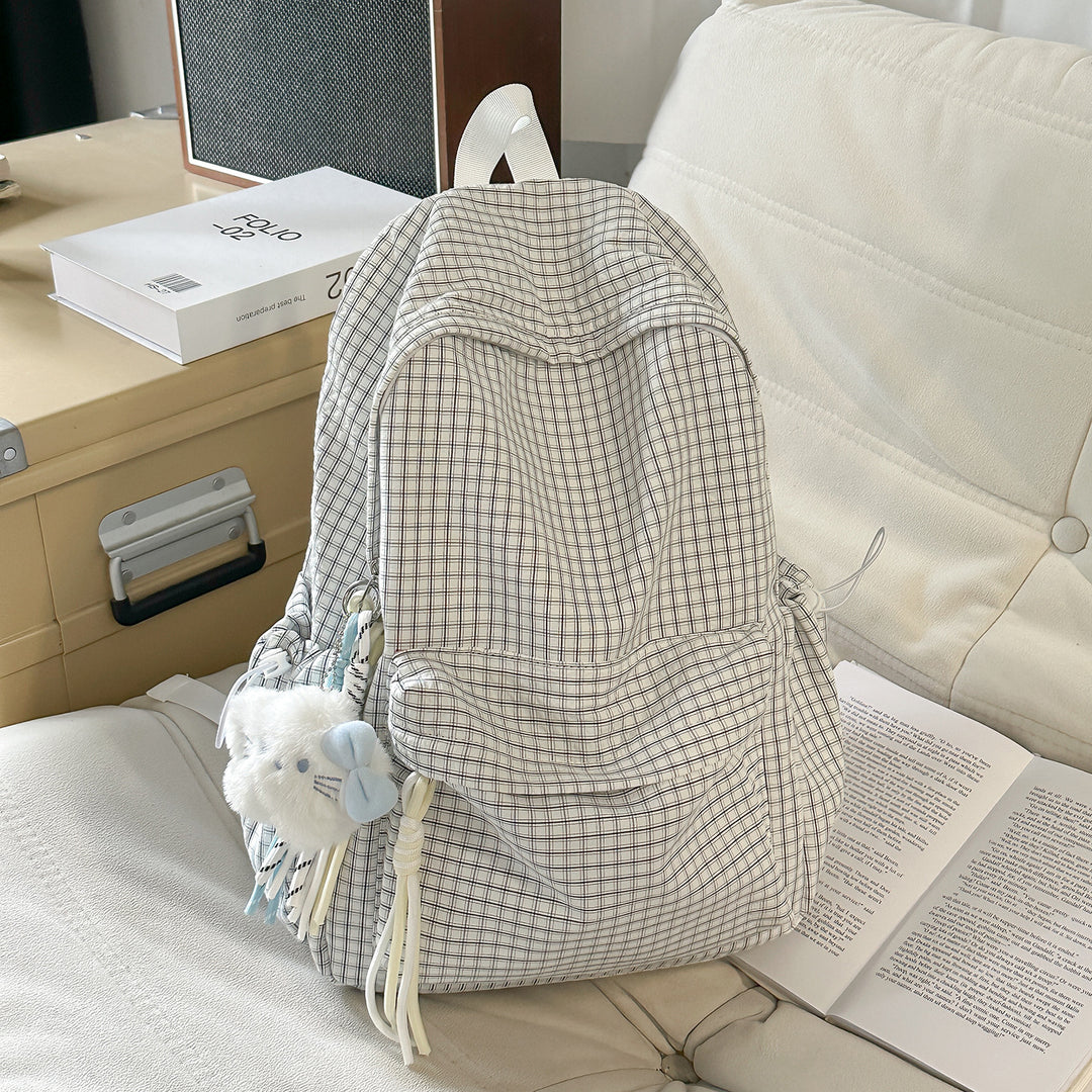 Classic Checked Backpack Bowlift
