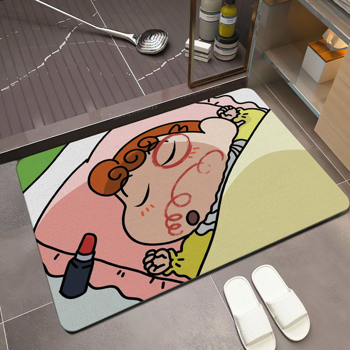 Cartoon Character Floor Mat