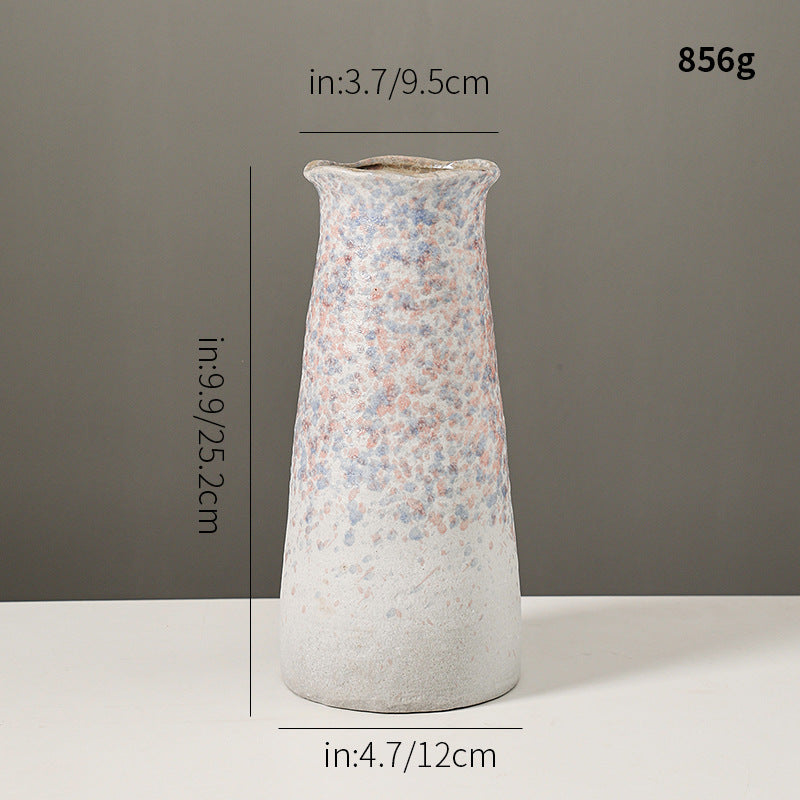 Artistic Glazed Ceramic Vase