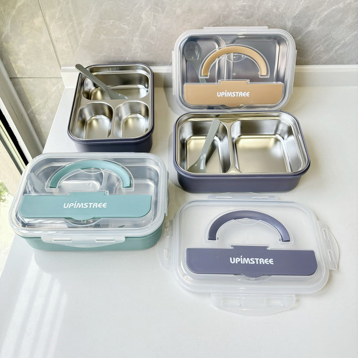 Multi-Section Stainless Steel Lunch Container