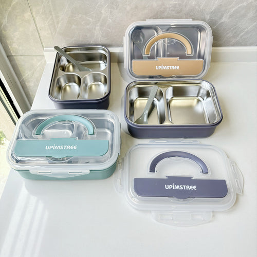 Multi-Section Stainless Steel Lunch Container