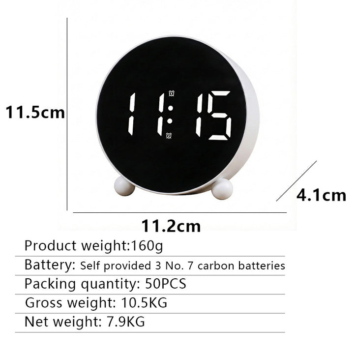 Digital Alarm Clock Bowlift