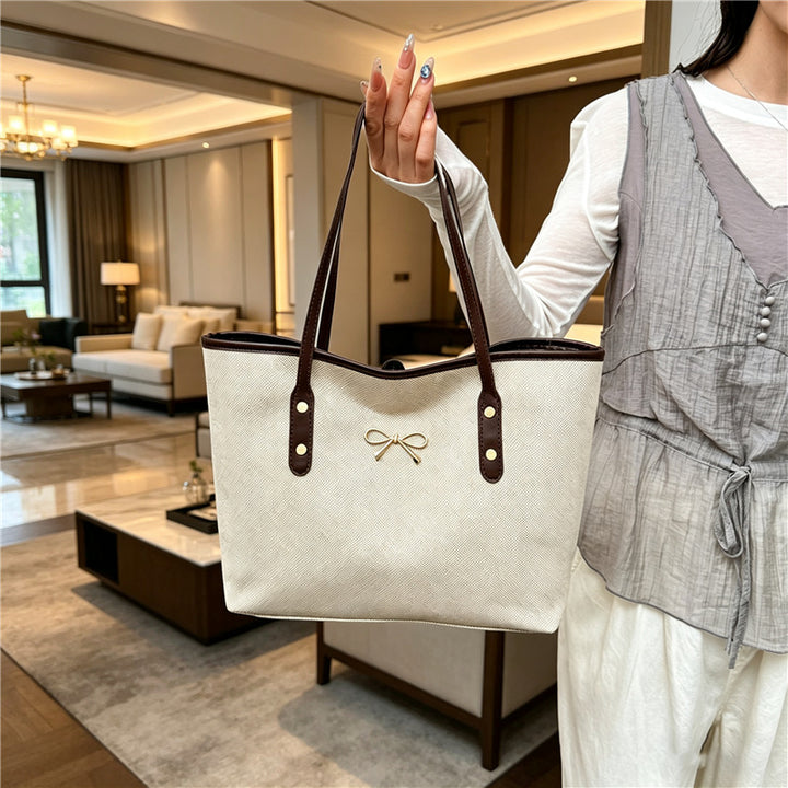 WoDurable Canvas Utility Tote Bag Bowlift