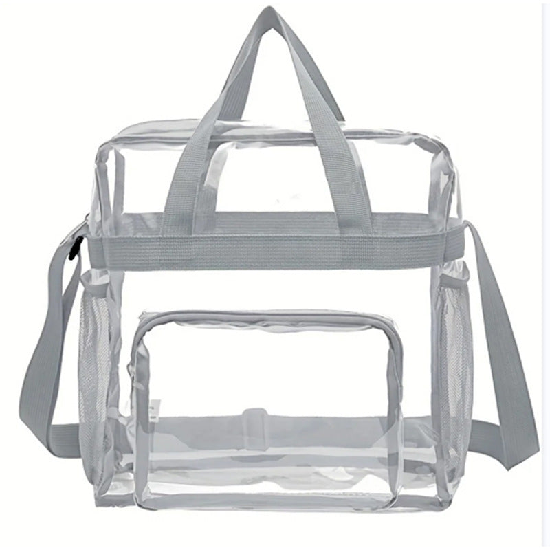 Transparent Tote Bag with Multiple Compartments Bowlift