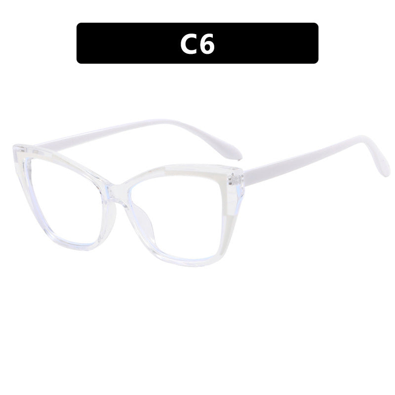 Women's Fashion Cat-Eye Glasses with Transparent Frame Bowlift