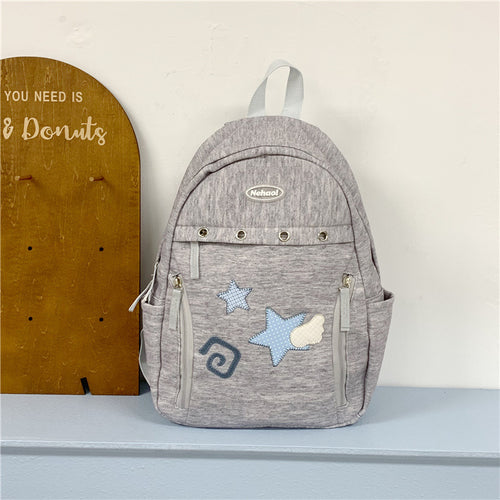 Stylish Embroidered Backpack