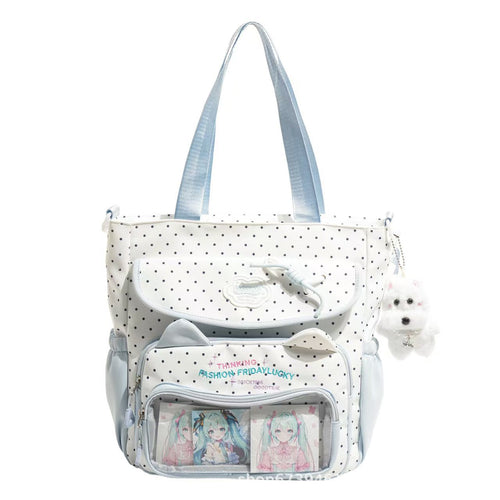 Charming Multi-Pocket Tote Bag Bowlift