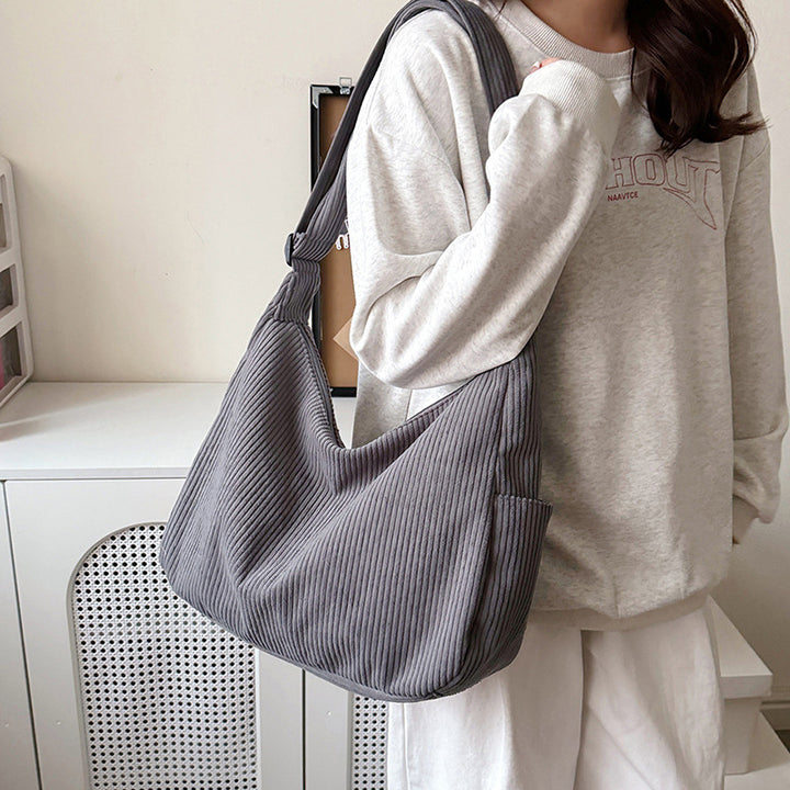 Soft Fabric Crossbody Tote Bowlift
