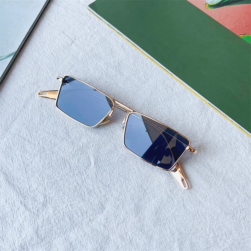 Fashion-Forward Geometric Frame Sunglasses Bowlift