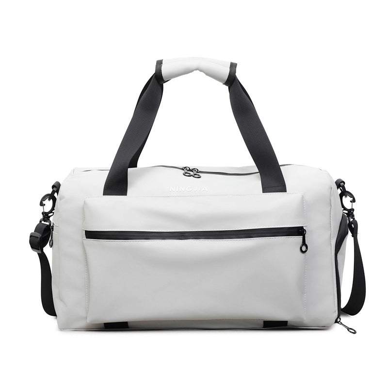 Versatile Weather-Resistant Sports Duffel Bag