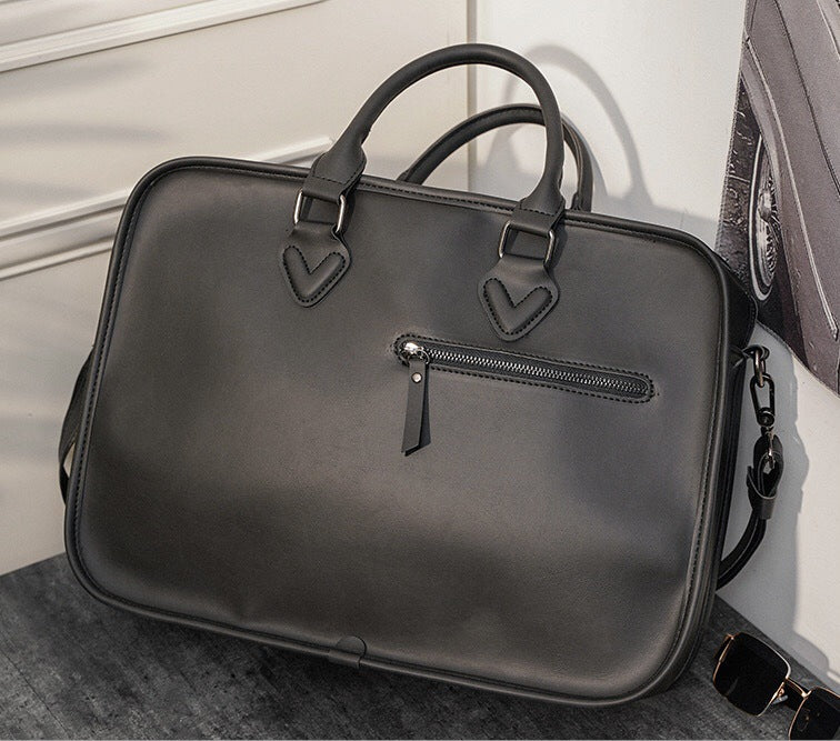 High-Quality Briefcase Made of Durable Artificial Leather Bowlift