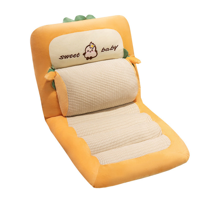 Ergonomic relaxation cushion with soft surface texture Bowlift