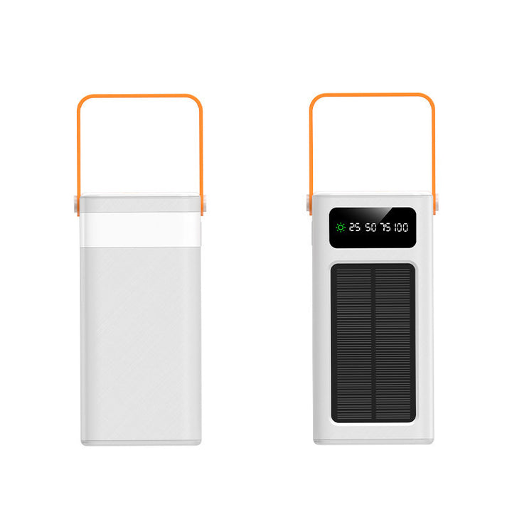 Portable solar charger with digital display Bowlift