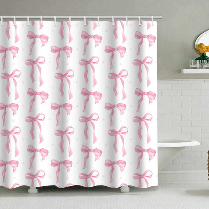 Decorative Shower Curtain Bowlift