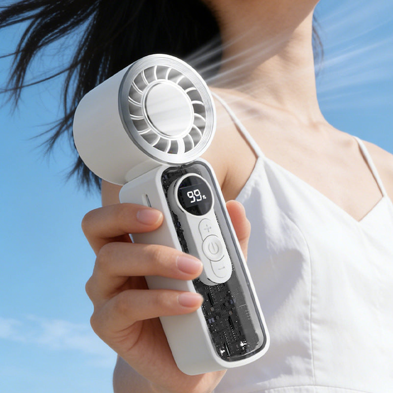Women Portable USB Cooling Fan with Smart Control Bowlift